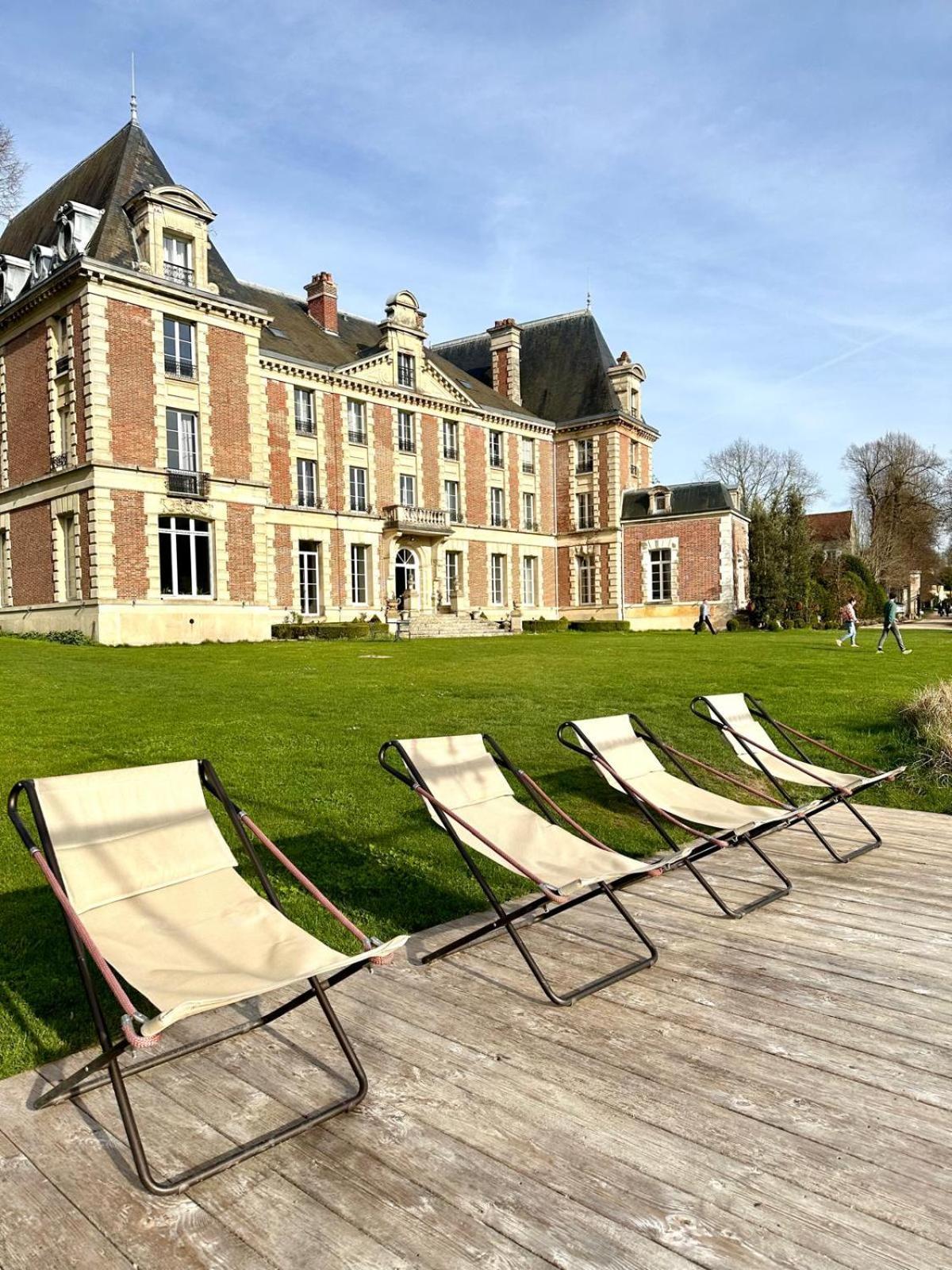 Chateau De La Bucherie Saint-Cyr-en-Arthies Bagian luar foto